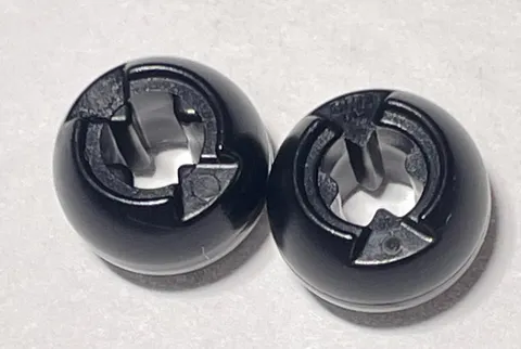 LEGO® 53585 Technic Ball Joint with Through Axle Hole Quantity 2 pieces Black