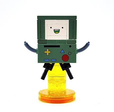 LEGO Dimensions BMO (Be MOre) Adventure Time 71246 Minifigure w/ Toy Tag Base