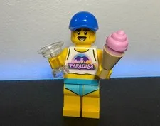 Lego Male Paradisa Minifigure, Vending Machine (21358)