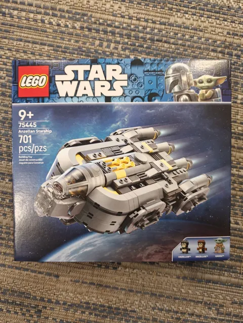 NEW - Lego Star Wars Anzellan Starship - Kit# 75445 - Mandalorian and Grogu