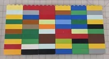LEGO Duplo 2x4 Bulk Lot  60 Brick 2 x 4 x 1 AU08a