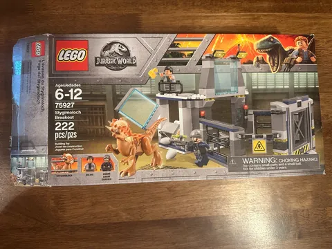 LEGO Jurassic World Fallen Kingdom Stygimoloch Breakout 75927 (Retired, Used)