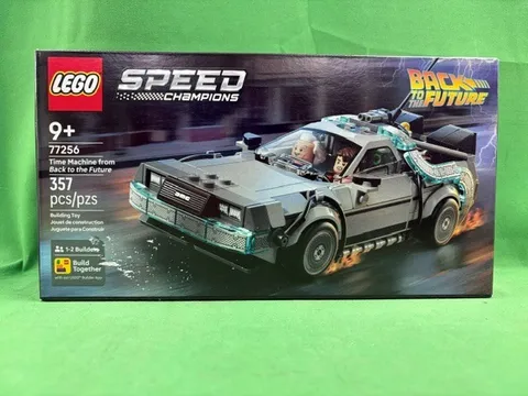 LEGO SPEED CHAMPIONS BACK TO THE FUTURE 77256 TIME MACHINE CAR NEW (F40046472)