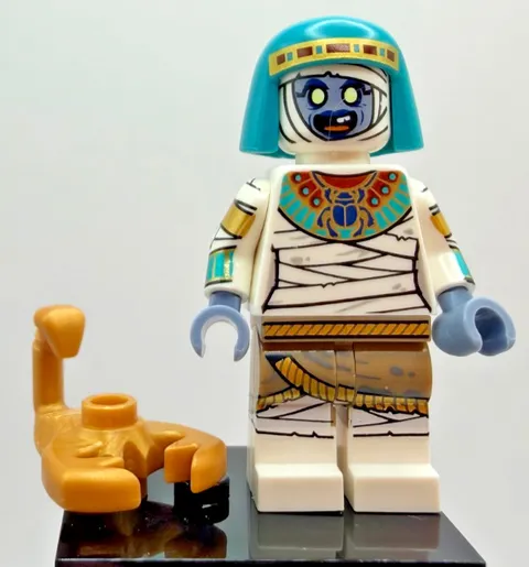 LEGO 71025 CMF Series 19 Mummy Queen Minifigure col19-6 Complete New Pharoah