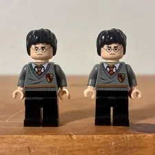 LEGO Harry Potter Gryffindor Sweater Minifigure Lot Of 2
