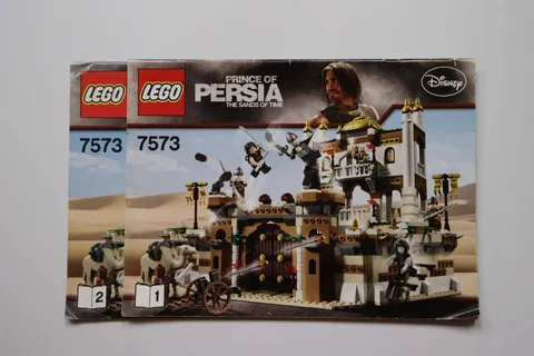 LEGO® Prince Of Persia 7573 Battle of Alamut Instruction Manuals Only!