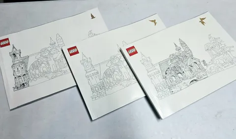 LEGO® Icons 10316 THE LORD OF THE RINGS: RIVENDELL™ 3 Instruction Manuals Only 