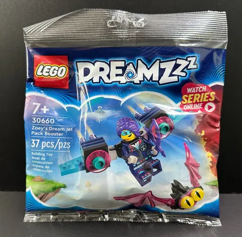 Lego Dreamzzz Zoey's Dream Jet Pack Booster 37 Pc GWP Set 30660 NEW & SEALED