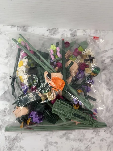 LEGO Botanical Collection Flower Bouquet Model #10280 Set/ No Box Or Instruction