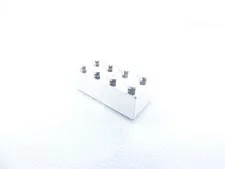 Lego Silver Chrome 2x4 Brick 3001