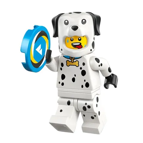 Dalmatian Costume Fan Dog Frisbee Series 28 71051 CMF LEGO® Minifigure Figure