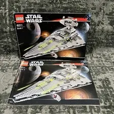 LEGO STAR WARS 6211 Both instruction booklets Authentic Rare and Vintage