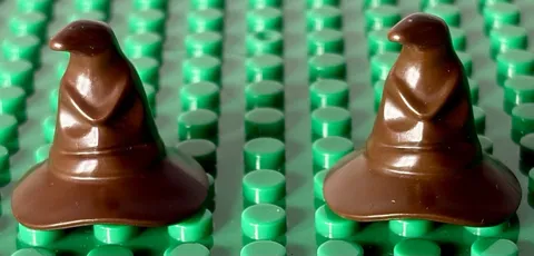 LEGO Harry Potter Sorting Hat 38974 Dark Brown Pair of 2 Genuine Parts