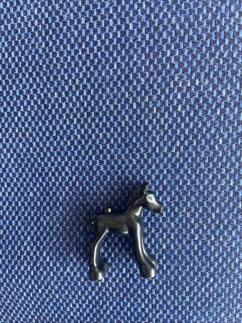 Small Black Lego Horse