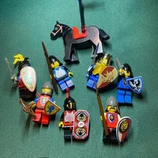 LEGO Minifigure Castle Soldier Dragon Night Lot Set Bulk Sale