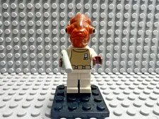 LEGO Star Wars Minifigure - Admiral Ackbar White SpaceSuit - SW0247