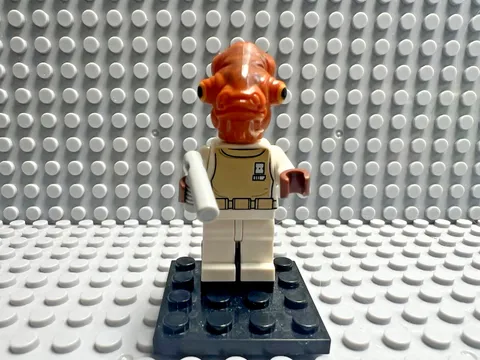 LEGO Star Wars Minifigure - Admiral Ackbar White SpaceSuit - SW0247