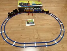 Lego vintage 182 Train Set with Signal with box and instructions, works perfect