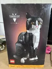 New Open Box LEGO Ideas #057 BW Tuxedo Cat 21349 1710 Pieces