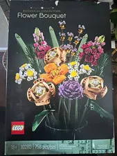 LEGO Botanical Collection Flower Bouquet 10280 Complete Set 756pcs 18+