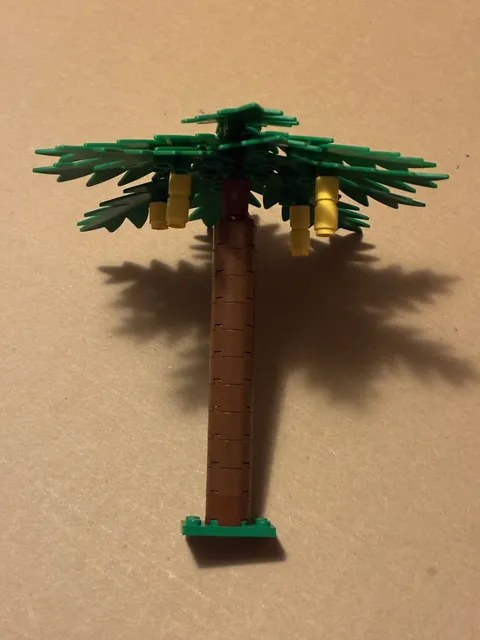 Vintage LEGO Palm Tree 12 Leaves