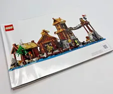 LEGO Ideas 21343 Viking Village Instruction Manual ONLY Original Retired Set