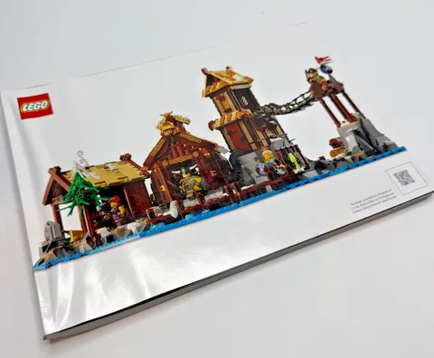 LEGO Ideas 21343 Viking Village Instruction Manual ONLY Original Retired Set