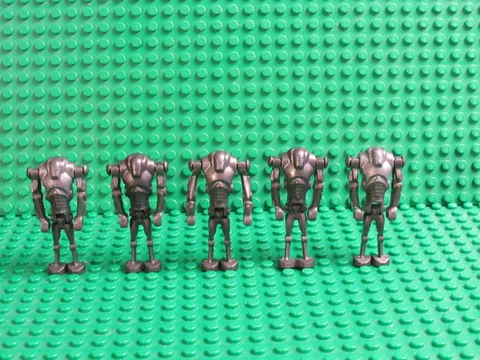 Lot of LEGO Star Wars minifigs Super Battle Droid Robot 75016 8018 6209 MH71