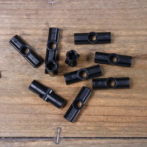 LEGO 32034 42134 Black Technic, Axle and Pin Connector Angled #2 Qty 10