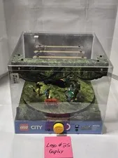 LEGO City 60426 Jungle Explorer Truck Lighted Display Case Clear Plastic