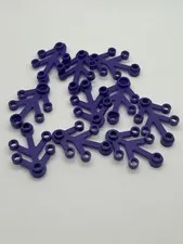 LEGO Dark Purple Plant Leaves 4 x 3 2423 qty 10