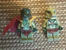 LEGO MINIFIGURE LEGENDS of CHIMA BUNDLE-  (CRAGGER, CRAWLEY)