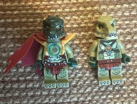 LEGO MINIFIGURE LEGENDS of CHIMA BUNDLE-  (CRAGGER, CRAWLEY)