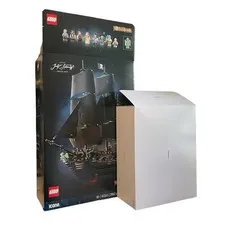 BOX ONLY LEGO Captain Jack Sparrow’s Pirate Ship Black Pearl 10365 POTC BOX ONLY