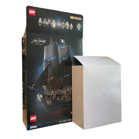 BOX ONLY LEGO Captain Jack Sparrow’s Pirate Ship Black Pearl 10365 POTC BOX ONLY