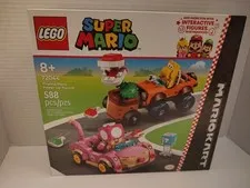 Lego Super Mario Kart Piranha Plant Power Up Pursuit 588 Pieces New