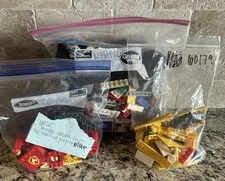 Lego City Lot Incomplete 60141, 60179, 60215 Police Station, Fire, Helicopter