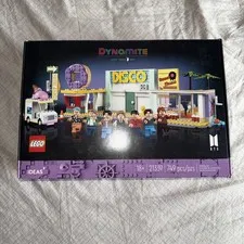 OPEN BOX LEGO BTS Dynamite Complete Set Kpop Disco 21339 PREOWNED