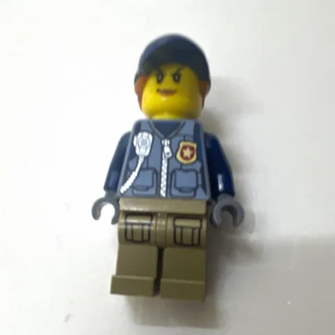 LEGO City Mountain Police Officer (Female) minifigure (design number cty0869)