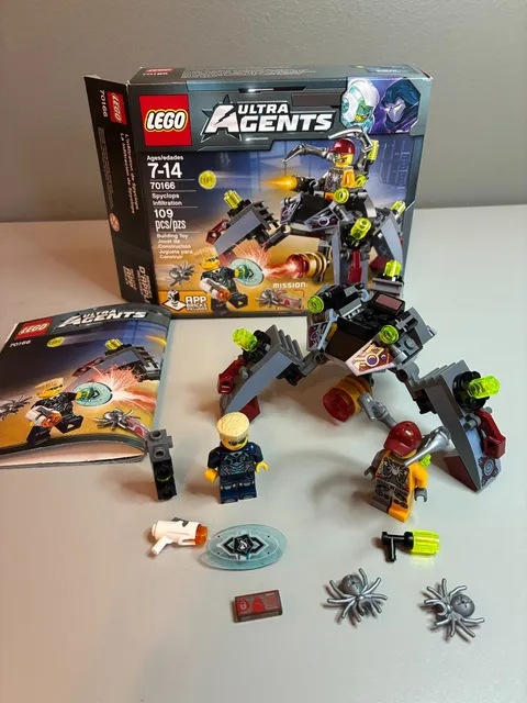 LEGO Ultra Agents: Spyclops Infiltration (70166) 100% Complete