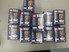 LEGO BRICKHEADZ: Potted Groot (40671)    Lot Of 23 Free Shipping
