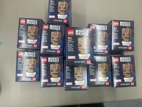 LEGO BRICKHEADZ: Potted Groot (40671)    Lot Of 23 Free Shipping