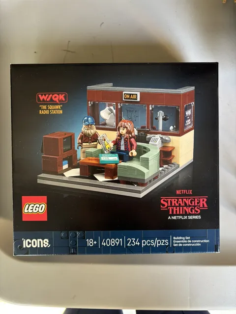 LEGO 40891 WSQK Radio Station GWP Limited Edition New Sealed Retired