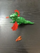 LEGO Vintage Green Dragon with Red Wings Rare Minifigure