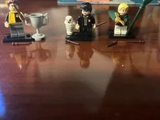 Harry Potter Lego Minifigure Series 1 Draco Malfoy Cedric Diggory + Harry Potter