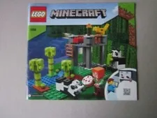 Lego Minecraft Building Instructions Instruction 21158