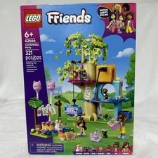 LEGO 42666 Friends Cat Birthday Party & Tree House Building BRAND NEW