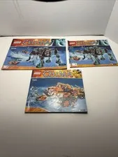 Lot Of 3 Lego Chima Booklets 70145 70145 70224