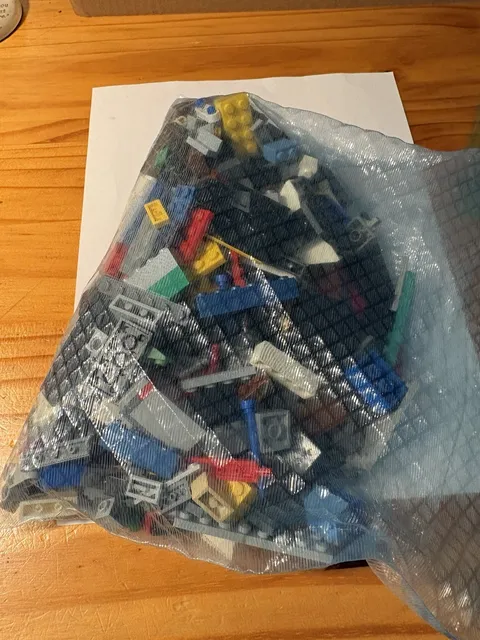 LEGO Bulk Mixed Lot Bricks, Parts & Pieces Multicolor — almost 1 pound