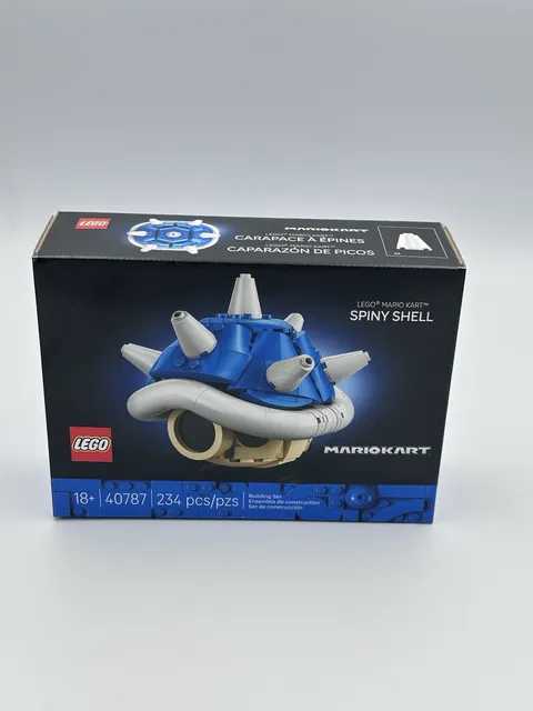 New LEGO Super Mario Kart Spiny Blue Shell 40787 Sealed NIB Nintendo